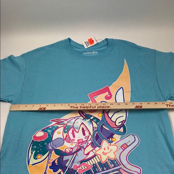 We Love Line Crypton Hatsune Miku Shirt New M84 - Picture 4 of 6